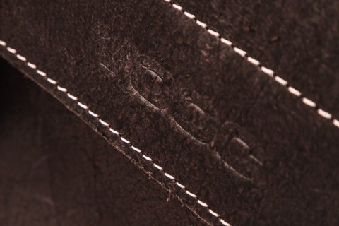 Skórzana torba na ramię teczka TC5 BROWN