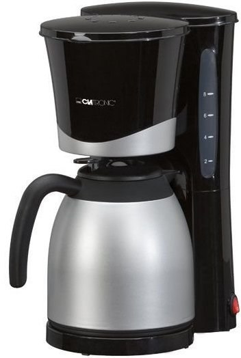 Ekspres przelewowy CLATRONIC KA 3328 Czarno-srebrny