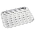 STALOWA TACA 34x24,5cm DO GRILLA GRILLOWANIA KINGHOFF KH-1916
