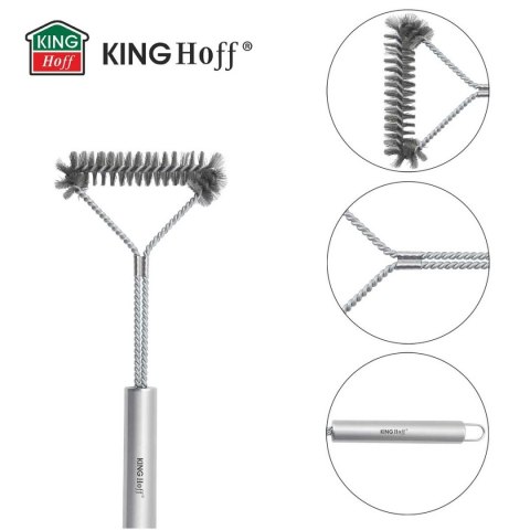 SZCZOTKA STALOWA DO CZYSZCZENIA RUSZTU GRILLA KINGHOFF KH-1915