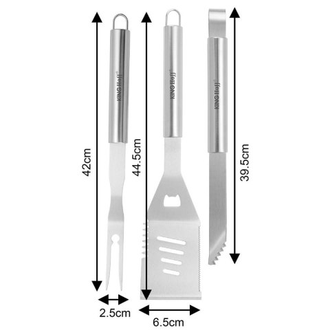 ZESTAW PRZYBORÓW DO GRILLA GRILLOWANIA KINGHOFF KH-1919