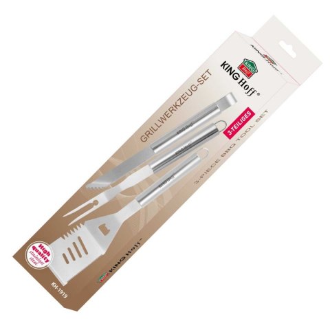 ZESTAW PRZYBORÓW DO GRILLA GRILLOWANIA KINGHOFF KH-1919
