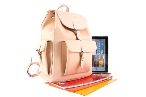 Duży plecak skórzany Vintage P40