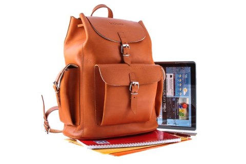 Duży plecak skórzany Vintage P40