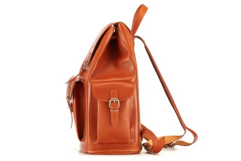 Duży plecak skórzany Vintage P40