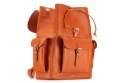 Duży plecak skórzany Vintage P40