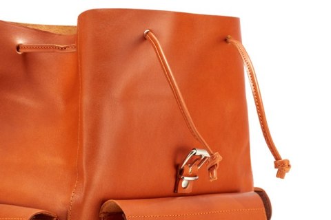 Duży plecak skórzany Vintage P40