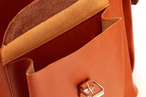 Duży plecak skórzany Vintage P40