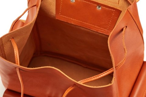 Duży plecak skórzany Vintage P40
