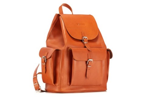 Duży plecak skórzany Vintage P40