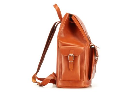 Duży plecak skórzany Vintage P40