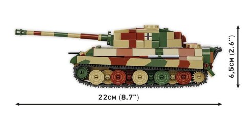 Klocki Pz.Kpfw. VI B Tiger II Konigstiger