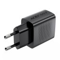 Ładowarka sieciowa A86 2x USB-A 12W - czarna