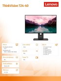 Monitor ThinkVision 23.8 cala T24-40 64A4MATXEU