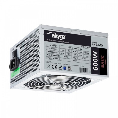 Zasilacz ATX AK-B1-600 600W