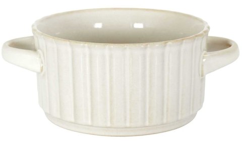 Ceramiczna miska na zupę RUSTICA 13,5 cm beż