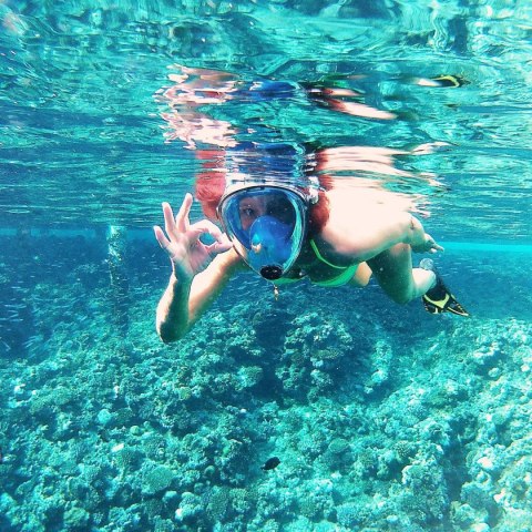 MASKA DO NURKOWANIA SNORKELINGU JUNIOR BEST SPORTING