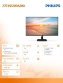 Monitor 27E1N1200A 27 cali IPS 120Hz HDMI DP VGA Głośniki