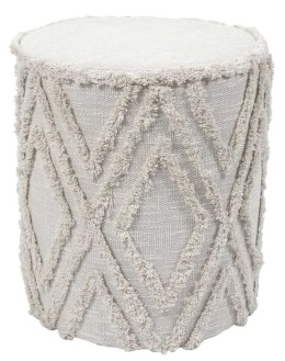 Pufa LUMA siedzisko boho z geometrycznym wzorem