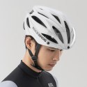 Kask rowerowy z szybką odpinanymi okularami z filtrem UV unisex - brązowy