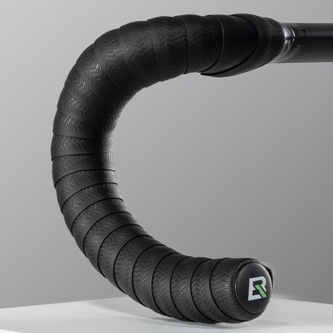 Owijka na kierownicę rowerową silikonowa perforowana - zielona