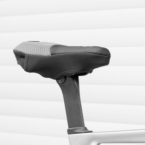 Pokrowiec nakładka na siodełko rowerowe rozmiar L - czarny