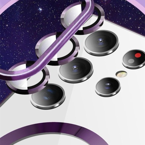 Etui case na Samsung Galaxy S24 FE Electroplated Magsafe - czarne