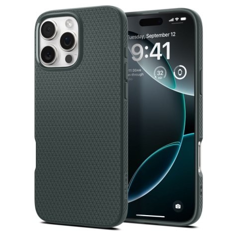 Etui case na iPhone 16 Pro Max Liquid Air - zielone