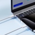 Kabel przewód Ben Series USB-C 60W 1 m - biały
