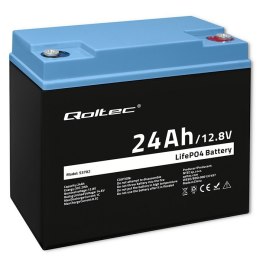 Akumulator LiFePO4 Litowo-Żelazowo-Fosforanowy | 12.8V | 24Ah | 307.2Wh | BMS