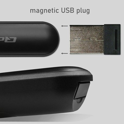 Laserowy wskaźnik/Prezenter 4w1/USB 3.0/2.4GHz/30m