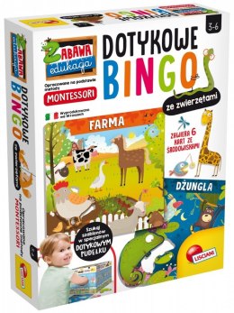 Bingo Montessori Dotykowe ze zwierzętami