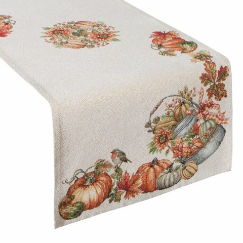 Bieżnik gobelinowy 1223/NAT 45X140 cm jesienne dynie