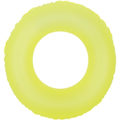 KÓŁKO DO PŁYWANIA NEON 76CM 47213 ŻÓŁTE