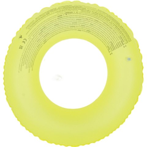 KÓŁKO DO PŁYWANIA NEON 76CM 47213 ŻÓŁTE