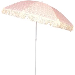PARASOL PLAŻOWO OGRODOWY Z FRĘDZLAMI 174CM CZERWONY