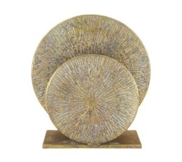 Lampa stołowa metalowa złota