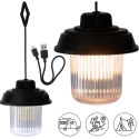 LATARKA LAMPA CAMPING USB 3 RODZAJE ŚWIATŁA REDCLIFFS CZARNY