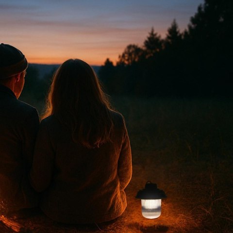 LATARKA LAMPA CAMPING USB 3 RODZAJE ŚWIATŁA REDCLIFFS KHAKY