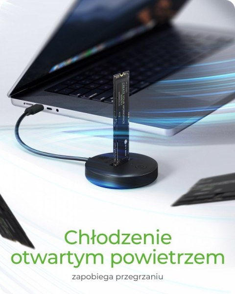 Stacja dokująca dla NVMe+SATA SSD IB-1610MCD-C31
