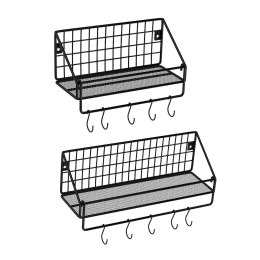 Metalowe półki ścienne zestaw 2 szt.