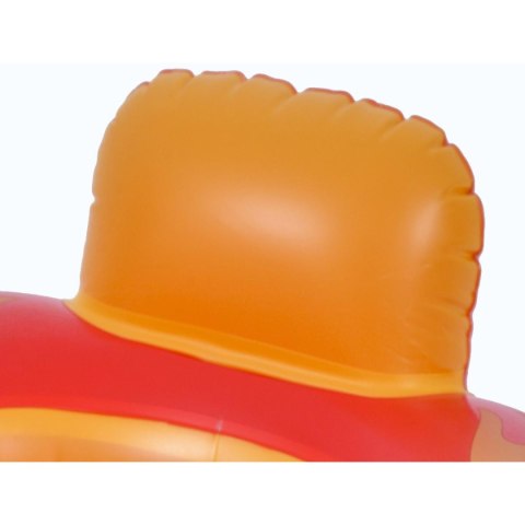 DMUCHANA ŁÓDKA AUTO DO PŁYWANIA 86X60,5CM POMARAŃCZOWA 37621