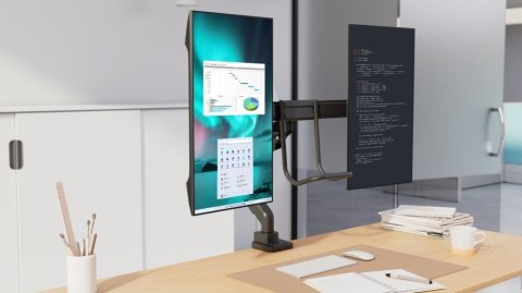 Ramię do monitora podwójne SmartFit
