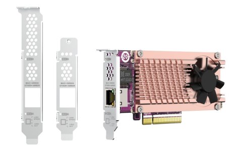 Karta rozszerzeń QM2-2P10G1TB 2xPCIe 1 x Marvell AQC113C