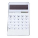 Kalkulator Biurowy Klasyczny 10D Wyświetlacz 10-Cyfrowy Solar Biały