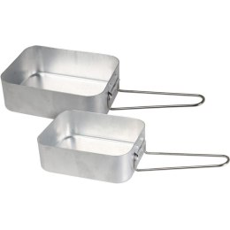 MENAŻKA MISKI TURYSTYCZNE DO ZAPIEKANIA CASSEROLE 2SZT. ALUMINIUM REDCLIFFS