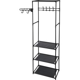 WIESZAK NA UBRANIA POJEDYNCZY I 3 PÓŁKI EXCELLENT HOUSEWARE