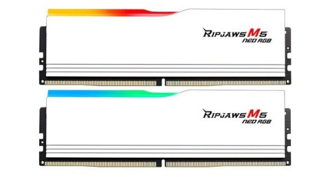 Pamięć PC DDR5 96GB (2x48GB) Ripjaws M5 Neo RGB AMD 6000MHz CL30 Biały