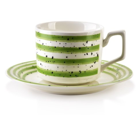Komplet 6 filiżanek Joy zielony 210 ml
