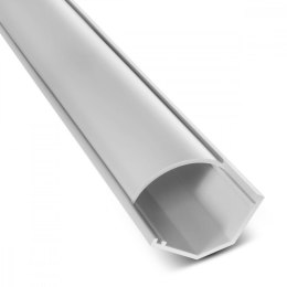 Listwa maskująca kanał kablowy 1.5m 43x23 mm Biała MCTV-575 z taśmą